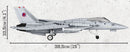 Cobi Top Gun F14 Tomcat (759 Piece Kit)