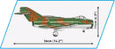 Cobi Cold War Lim 5 (Mig 17F) East (575 Piece Kit)