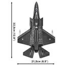 Cobi Armed Forces F 35A Lightning II (PAF) (570 Piece Kit)