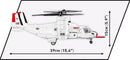 Cobi Armed Forces Bell Boeing V 22 Osprey (1151 Piece Kit)