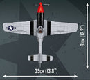 Cobi Top Gun Mustang P 51D (350 Piece Kit)