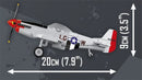 Cobi Top Gun: Maverick P 51D Mustang (145 Piece Kit)