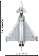 Cobi Armed Forces Eurofighter Typhoon (574 Piece Kit)