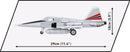 Cobi Armed Forces Northrop F 5A Freedom Fighter (358 Piece Kit)
