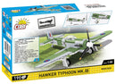 Cobi World War 2 Hawker Typhoon Mk.1B (190 Piece Kit)