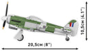 Cobi World War 2 Hawker Typhoon Mk.1B (190 Piece Kit)