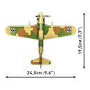Cobi World War 2 Fiat G.55 Centauro (192 Pcs)