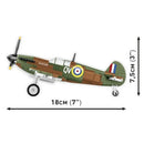Cobi World War 2 Spitfire MK.I N3200 (146 Pcs)