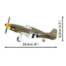 Cobi World War 2 Mustang P 51B (158 Pcs)