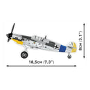 Cobi World War 2 Messerschmitt BF 109 G (125 Pcs)