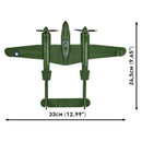 Cobi World War 2 Lockheed P 38 Lightning (335 Pcs)