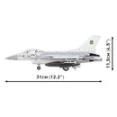 Cobi Armed Forces F 16AM Fighting Falcon (500 Pcs)