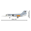 Cobi Armed Forces Lockheed F 104 Starfighter Construction Set (428 Pieces)