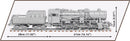 Cobi Trains Kriegslokomotive Baureihe 52 Locomotive 1:35 Scale (2476 Piece Kit)