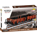 Cobi Trains Güterwagen Type Ommr 32 "LINZ" (584 Piece Kit)