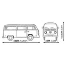 Cobi Volkswagen Transporter T2b Bus Construction Set (2366 Pieces)