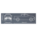 Cobi Dodge RAM 1500 Police Pickup Truck (203 Pcs)
