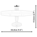 Cobi Boeing Cessna 172 Skyhawk (White) 160 Pcs