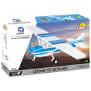 Cobi Boeing Cessna 172 Skyhawk (Blue/White) 162 Pcs