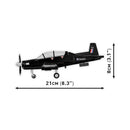 Cobi Action Town Beechcraft T 6 Texan II Construction Set (197 Pieces)