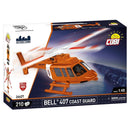 Cobi Cobi Bell 407 Coast Guard Helicopter 1:48 Scale (210 Pcs)
