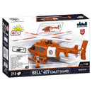 Cobi Cobi Bell 407 Coast Guard Helicopter 1:48 Scale (210 Pcs)