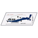 Cobi Cobi Bell 429 Police Helicopter 1:48 Scale (254 Pcs)