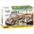 Cobi World War 2 SD. KFZ. 10 & Field Kitchen (367 Piece Kit)
