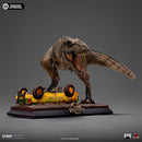 Iron Studios Jurassic Park T Rex Attack Icons Statue