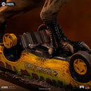 Iron Studios Jurassic Park T Rex Attack Icons Statue