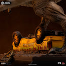 Iron Studios Jurassic Park T Rex Attack Icons Statue