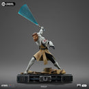 Iron Studios Star Wars: Clone Wars Obi Wan Kenobi 1:10 Scale Statue