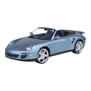Motormax Timeless Legends 1:18 Porsche 911 Turbo Cabriolet (Metallic Grey) Die Cast Vehicle