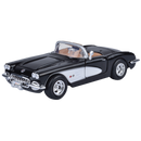 Motormax Timeless Legends 1959 Corvette [Black] 1:24 Scale Diecast Vehicle