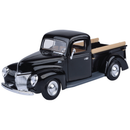 Motormax Timeless Legends 1940 Ford Pickup [Black] 1:24 Scale Diecast Vehicle