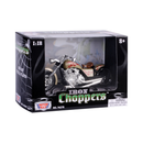 Motormax Super Bikes 1:18 Iron Choppers Die Cast Vehicle