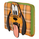 Loungefly Disney Pluto 95th Anniversary Zip Around Wallet