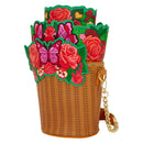 Loungefly Loungefly Flower Basket Figural Crossbody Bag