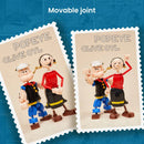 Pantasy Popeye Popeye w/Olive Figure Set (1209 Piece Kit)