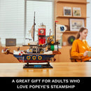 Pantasy Popeye Popeye's Adventure Ship (1845 Piece Kit)