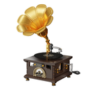 Pantasy Retro Collection Retro phonograph (646 Piece Kit)