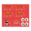 Pantasy Kung Fu Panda Po on SkateKart (186 Piece Kit)