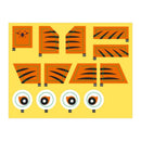 Pantasy Kung Fu Panda Tigress on SkateKart (195 Piece Kit)