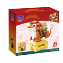 Pantasy Kung Fu Panda Tigress on SkateKart (195 Piece Kit)