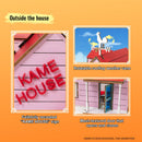 Puremind Dragon Ball Z Kami House Wood Construction Set with Acrylic Figures (318 Pieces)