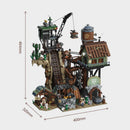 Pantasy Retro Series Western Mine Construction Set (2990 Pieces)