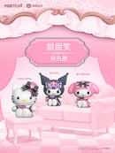 Moetch Toys Hello Kitty Sweet Lace Girl Series Moetch Bean (Display of 18)