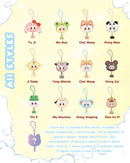 Cureplaneta Baby Three Phone Strap Plush Blind Box Assortment (Display of 12)