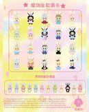 Cureplaneta Baby Three Macaron Cute Bunny Plush Blind Box Assortment (Display of 6)
