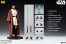 Sideshow Collectibles Star Wars: The Clone Wars Obi Wan Kenobi 1:6 Scale 12" Action Figure
